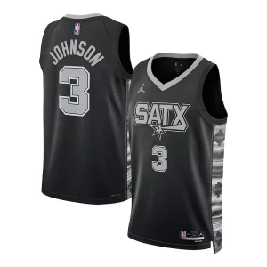 Ottimo Cool Elegante Keldon Johnson San Antonio Spurs Jordan Brand Unisex Swingman Jersey Statement Edition Black