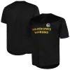 Carino Moderno Classico Golden State Warriors Profile Big & Tall Pop Jersey Black