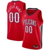Carino New Orleans Pelicans Jordan Brand Swingman Custom Jersey Statement Edition Red
