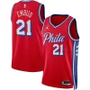 Carino Raffinato Delizioso Joel Embiid Philadelphia 76ers Jordan Brand Unisex Swingman Jersey Statement Edition Red