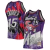 Carino Robusto Vince Carter Toronto Raptors Hardwood Classics 1998/99 Hyper Hoops Swingman Jersey Purple