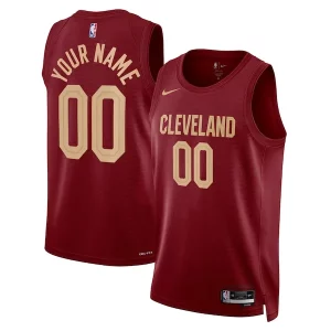 Carino Sofisticato Cleveland Cavaliers Nike Unisex Swingman Custom Jersey Burgundy Icon Edition