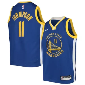 Carino Stupendo Prestigioso Klay Thompson Golden State Warriors Nike Youth Team Swingman Jersey Icon Edition Blue