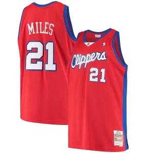 Carino Versatile Darius Miles LA Clippers Hardwood Classics Swingman Jersey Red