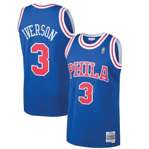 Classico Allen Iverson Philadelphia 76ers 1996/97 Hardwood Classics Swingman Jersey Royal
