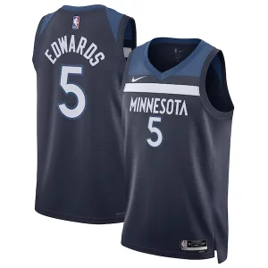 Classico Anthony Edwards Minnesota Timberwolves Nike Unisex Swingman Jersey Icon Edition Navy