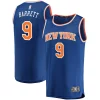 Classico Bellissimo Trendy RJ Barrett New York Knicks Replica Fast Break Jersey Blue Icon Edition