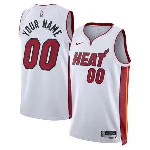 Classico Carino Eccezionale Miami Heat Nike Unisex Swingman Custom Jersey White Association Edition