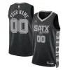 Classico Delizioso San Antonio Spurs Jordan Brand Unisex 2022/23 Swingman Custom Jersey Statement Edition Black