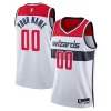 Classico Eccezionale Washington Wizards Nike Unisex Swingman Custom Jersey White Association Edition