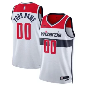Classico Eccezionale Washington Wizards Nike Unisex Swingman Custom Jersey White Association Edition