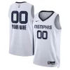 Classico Memphis Grizzlies Nike Unisex Swingman Custom Jersey White Association Edition
