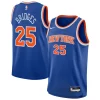 Classico Meraviglioso Fantastico Mikal Bridges New York Knicks Nike Youth Swingman Jersey Icon Edition Blue