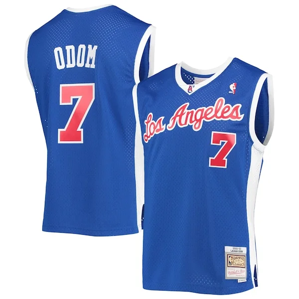Classico Meraviglioso Lamar Odom LA Clippers 2001/02 Hardwood Classics Swingman Jersey Royal