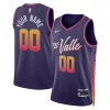 Classico Phoenix Suns Nike Unisex 2023/24 Custom Swingman Jersey Purple City Edition