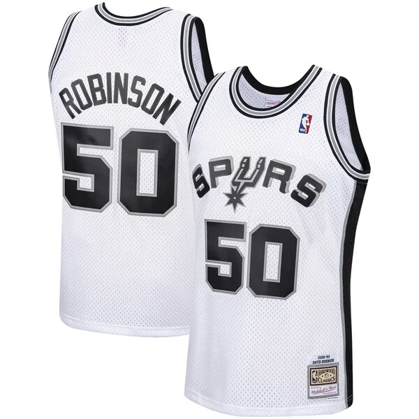 Classico Prestigioso Carino David Robinson San Antonio Spurs 1998/99 Hardwood Classics Swingman Jersey White