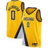 Classico Tyrese Haliburton Indiana Pacers Jordan Brand Unisex Swingman Jersey Statement Edition Gold