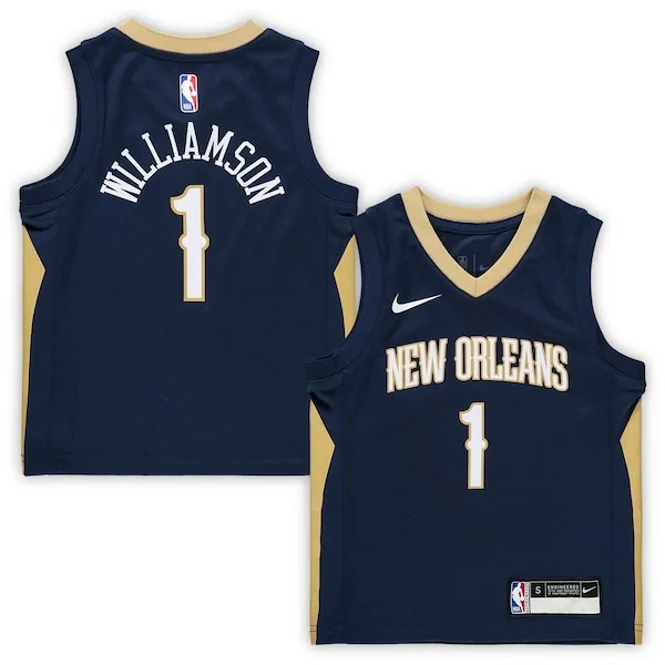 Classico Zion Williamson New Orleans Pelicans Nike Preschool Replica Jersey Icon Edition Navy