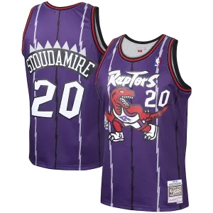 Comodo Damon Stoudamire Toronto Raptors 1995/96 Hardwood Classics Swingman Jersey Purple