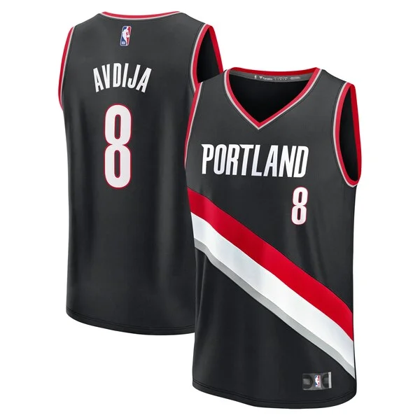 Comodo Delizioso Deni Avdija Portland Trail Blazers Youth Fast Break Replica Player Jersey Icon Edition Black
