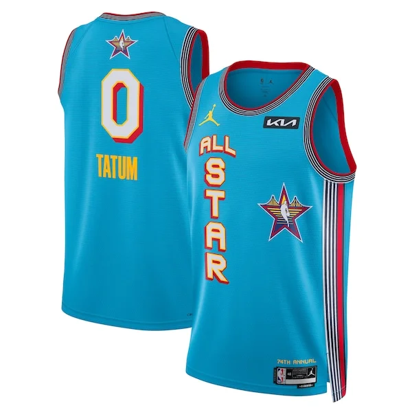 Comodo Fantastico Duraturo Jayson Tatum Nike Unisex 2025 NBA All Star Game Swingman Player Jersey Light Blue
