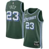 Comodo Jaden Ivey Detroit Pistons Nike 2022/23 Swingman Jersey City Edition Green