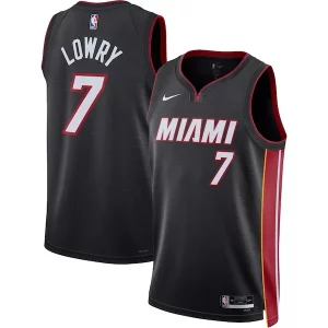 Comodo Kyle Lowry Miami Heat Nike Unisex Swingman Jersey Icon Edition Black