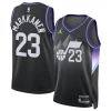 Comodo Lauri Markkanen Utah Jazz Jordan Brand Unisex 2024/25 Swingman Jersey Statement Edition Black