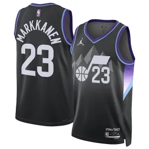 Comodo Lauri Markkanen Utah Jazz Jordan Brand Unisex 2024/25 Swingman Jersey Statement Edition Black