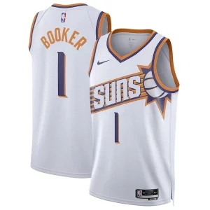 Comodo Lussuoso Cool Devin Booker Phoenix Suns Nike Unisex Swingman Jersey Association Edition White