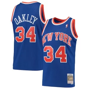Comodo Magnifico Delizioso Charles Oakley New York Knicks Hardwood Classics Swingman Jersey Blue