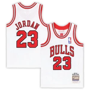 Comodo Michael Jordan Chicago Bulls Toddler 1997/98 Hardwood Classics Authentic Jersey White/Black/Red