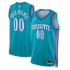 Comodo Moderno Charlotte Hornets Jordan Brand Unisex 2023/24 Custom Swingman Jersey Classic Edition Teal