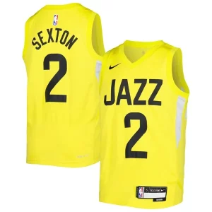 Comodo Moderno Collin Sexton Utah Jazz Nike Youth Swingman Jersey Icon Edition Yellow