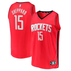 Incantevole Reed Sheppard Houston Rockets Youth 2024 NBA Draft Fast Break Player Jersey Icon Edition Red