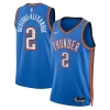 Comodo Shai Gilgeous Alexander Oklahoma City Thunder Nike Unisex Swingman Replica Jersey Icon Edition Blue