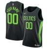 Comodo Sofisticato Boston Celtics Nike Unisex 2024/25 Custom Swingman Jersey City Edition Black