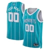 Comodo Versatile Bellissimo Charlotte Hornets Jordan Brand Unisex Swingman Custom Jersey Teal Icon Edition