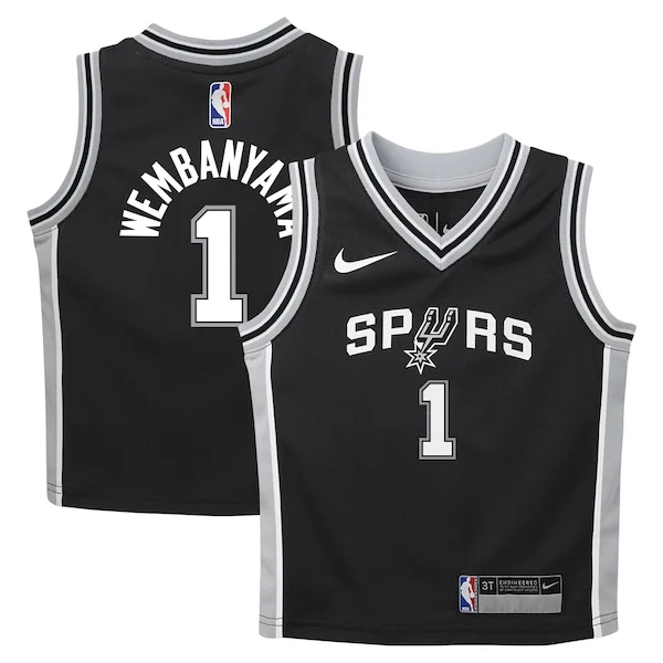 Splendido Victor Wembanyama San Antonio Spurs Nike Toddler Swingman Player Jersey Icon Edition Black