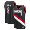Cool Accattivante Deni Avdija Portland Trail Blazers Fast Break Replica Player Jersey Icon Edition Black