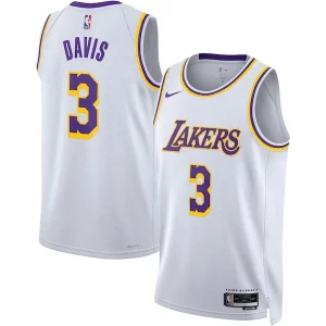 Cool Anthony Davis Los Angeles Lakers Nike Unisex Swingman Jersey Association Edition White