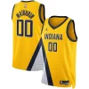 Cool Attraente Bennedict Mathurin Indiana Pacers Jordan Brand Unisex Swingman Jersey Statement Edition Gold