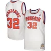 Cool Bellissimo Amar'e Stoudemire Phoenix Suns 2001/02 Hardwood Classics Swingman Jersey White/Purple