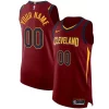 Cool Classico Cleveland Cavaliers Nike Authentic Custom Jersey Wine Icon Edition