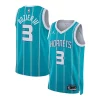 Cool Comodo Terry Rozier Charlotte Hornets Jordan Brand Unisex Swingman Jersey Association Edition Teal