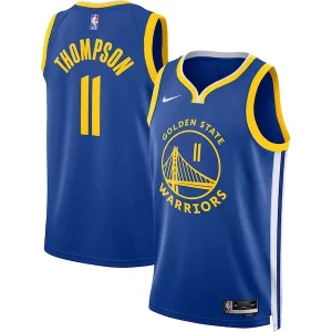 Cool Delizioso Klay Thompson Golden State Warriors Nike Unisex Swingman Jersey Icon Edition Royal/White