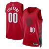 Cool Fantastico Portland Trail Blazers Jordan Brand Unisex 2022/23 Swingman Custom Jersey Statement Edition Red