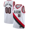 Cool Fantastico Portland Trail Blazers Nike 2020/21 Swingman Custom Jersey Association Edition White