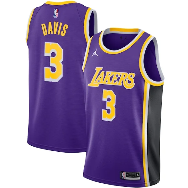 Cool Incantevole Splendido Anthony Davis Los Angeles Lakers Jordan Brand 2020/21 Swingman Jersey Statement Edition Purple