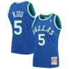 Cool Jason Kidd Dallas Mavericks 1994/95 Hardwood Classics Swingman Jersey Blue